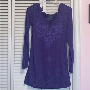 Large Earth Yoga long sleeve